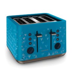 Morphy Richards 248104 Prism 4 Slice Toaster in Blue